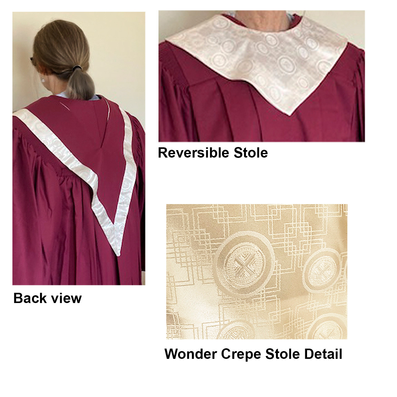 Full Set of 35 Choir Robes with Multiple Sizes