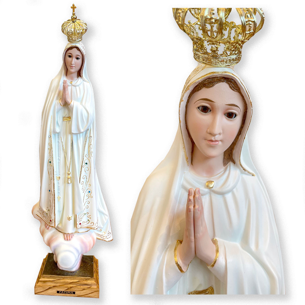 Our Lady of Fatima 25.5" #3474