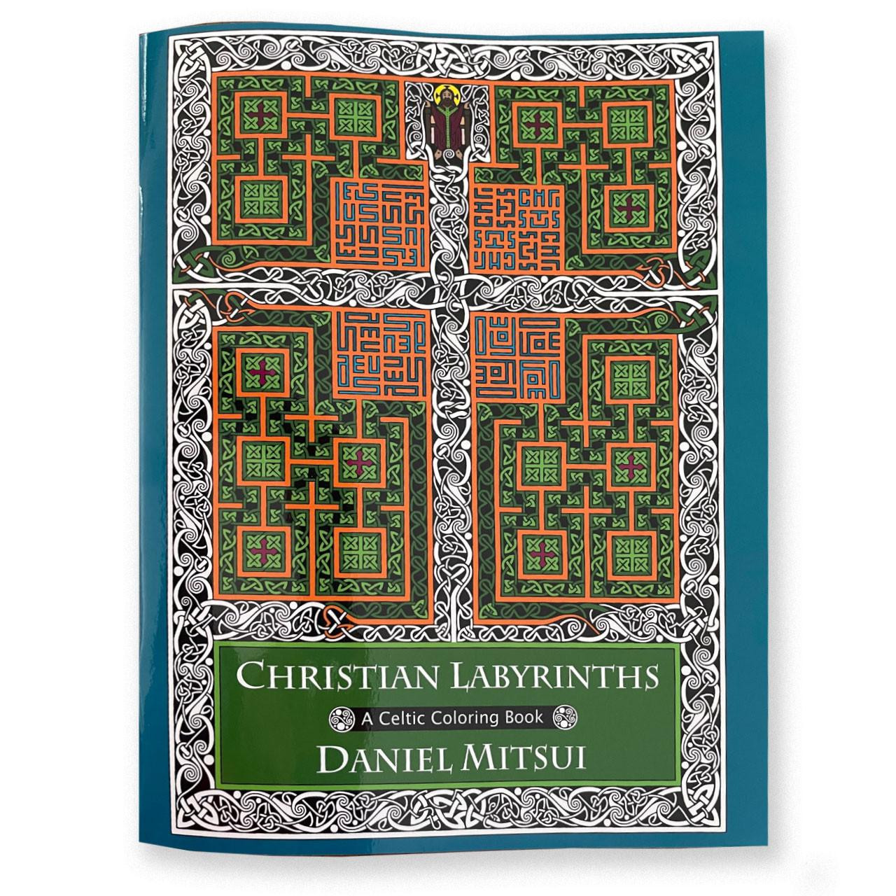 Christian Labyrinths Coloring Book by David Mitsui
