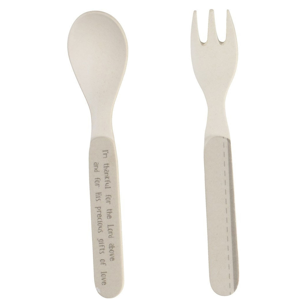 Fork & Spoon in the Precious Moments™ Noah's Ark Mealtime Set