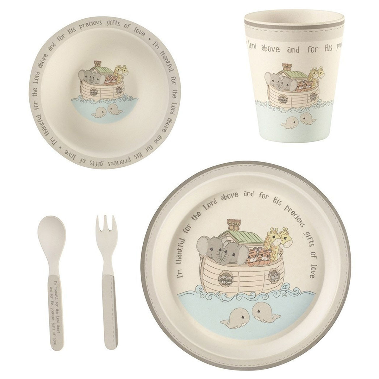 Precious Moments™ Noah's Ark Mealtime Set