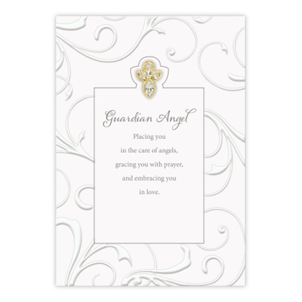 Memorial Guardian Angel Pin & Envelope