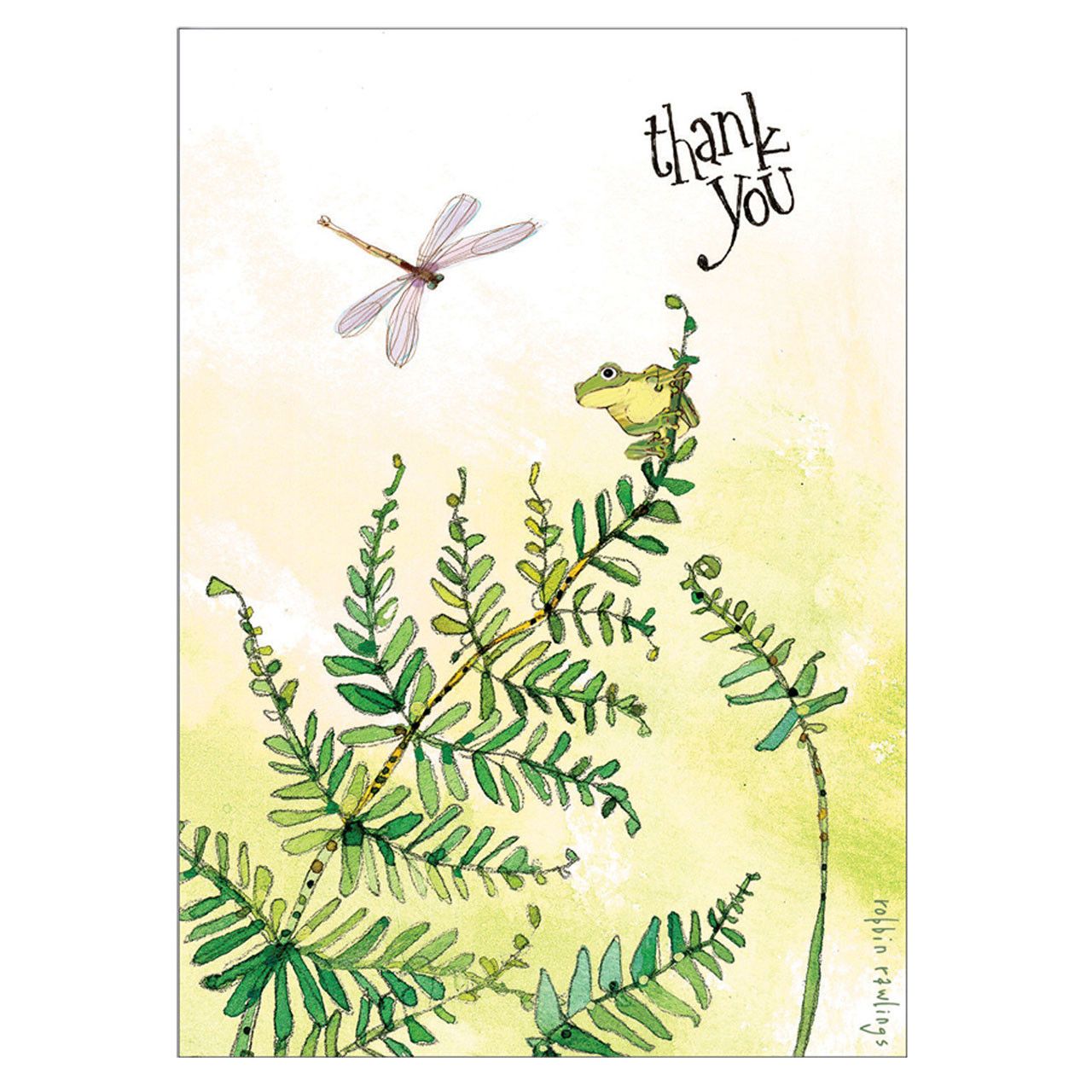 Thank You Dragonfly Notecards