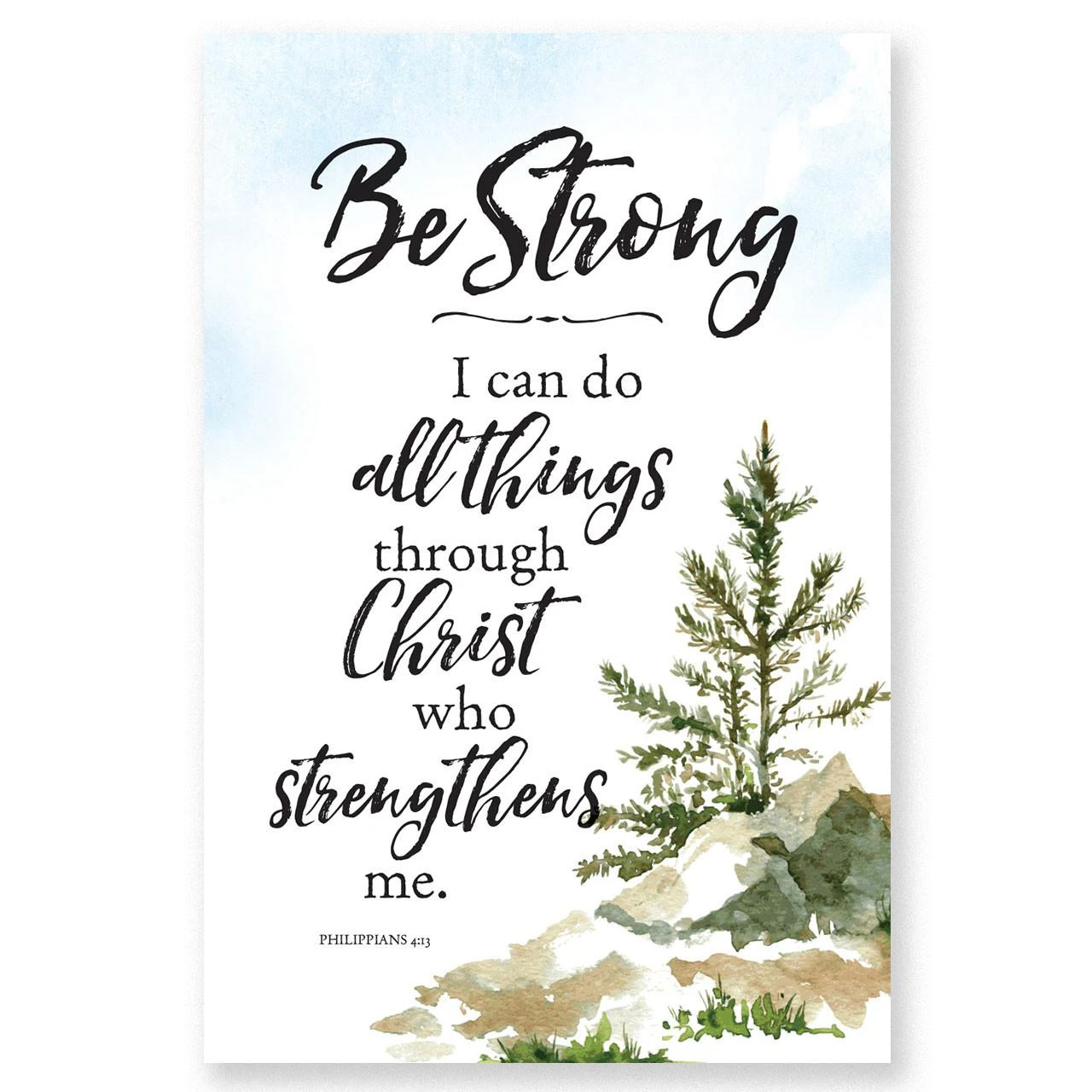 Be Strong Plaque