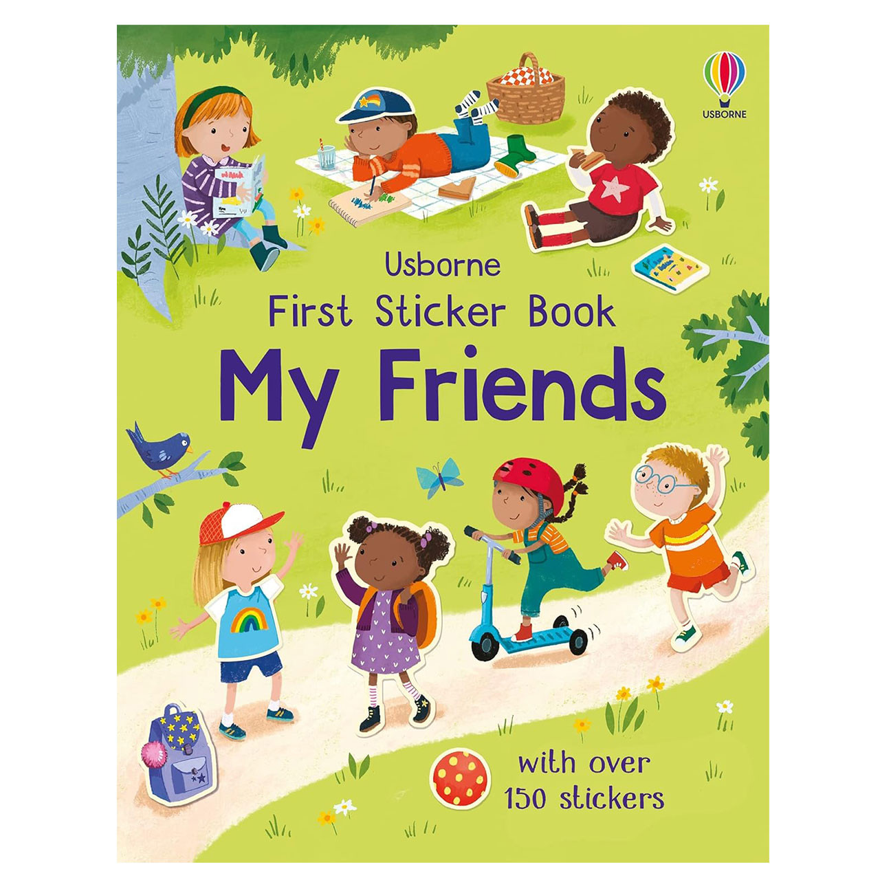 First Sticker Book My Friends
