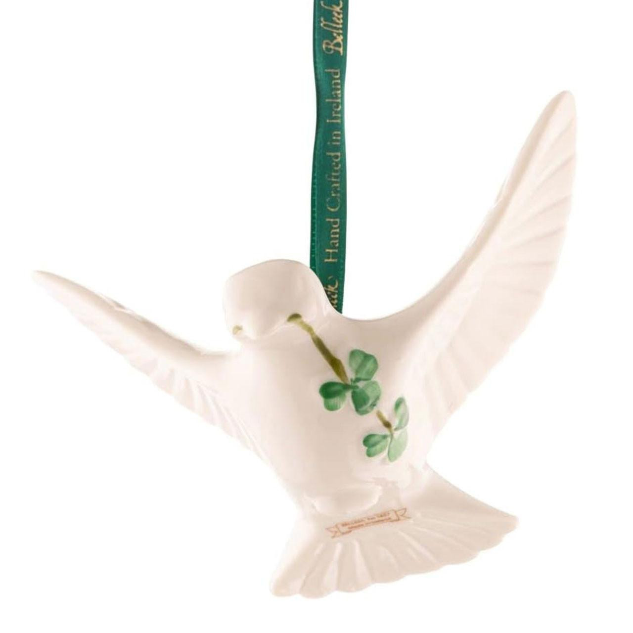 Belleek Dove Ornament