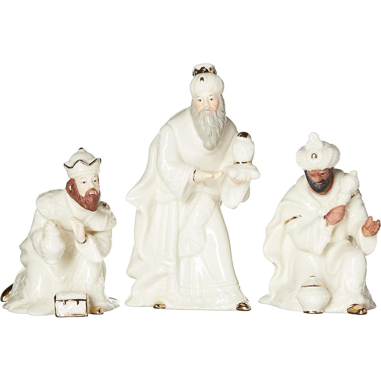 Belleek Set of 3 Kings