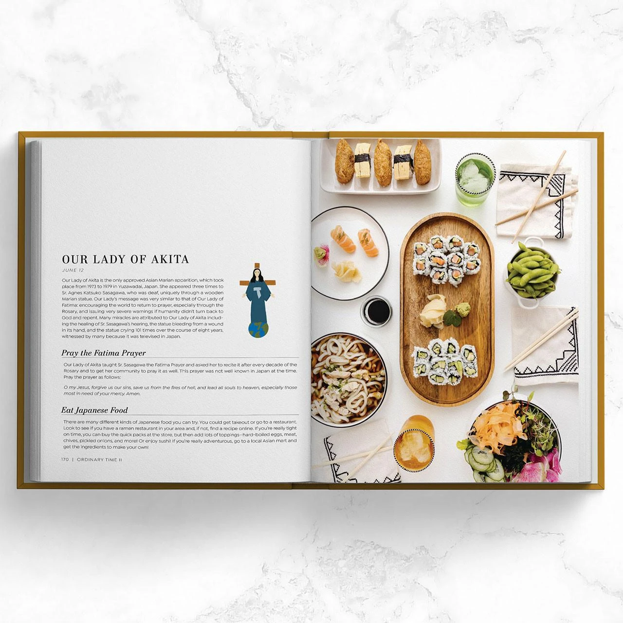 Lady Akita Day in the Living the Seasons book