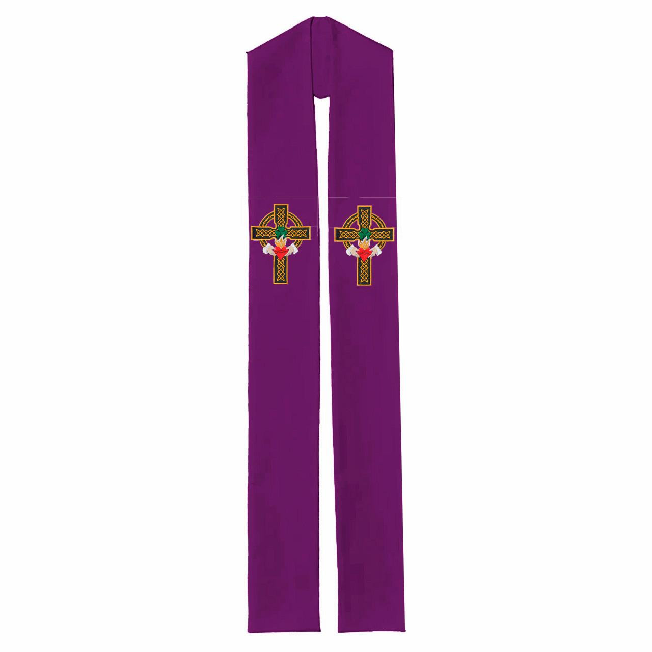 767 Overlay Stole/768 Deacon Stole Purple