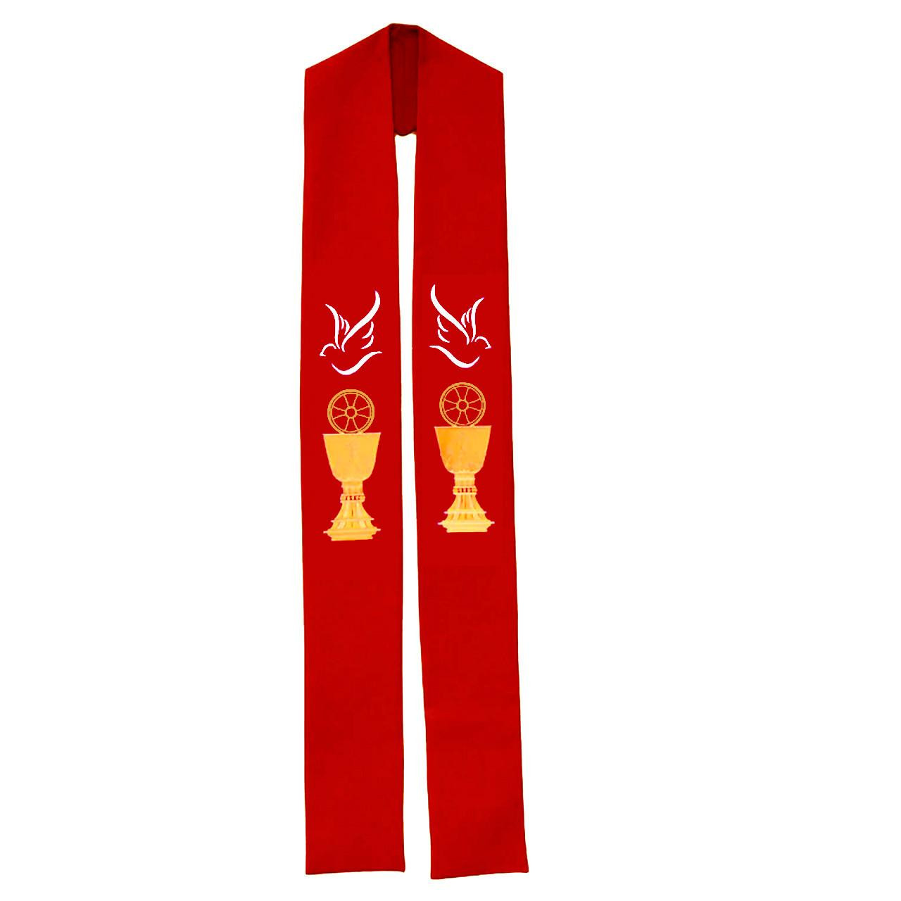 BV 773 Overlay /774 Deacon Stole Red