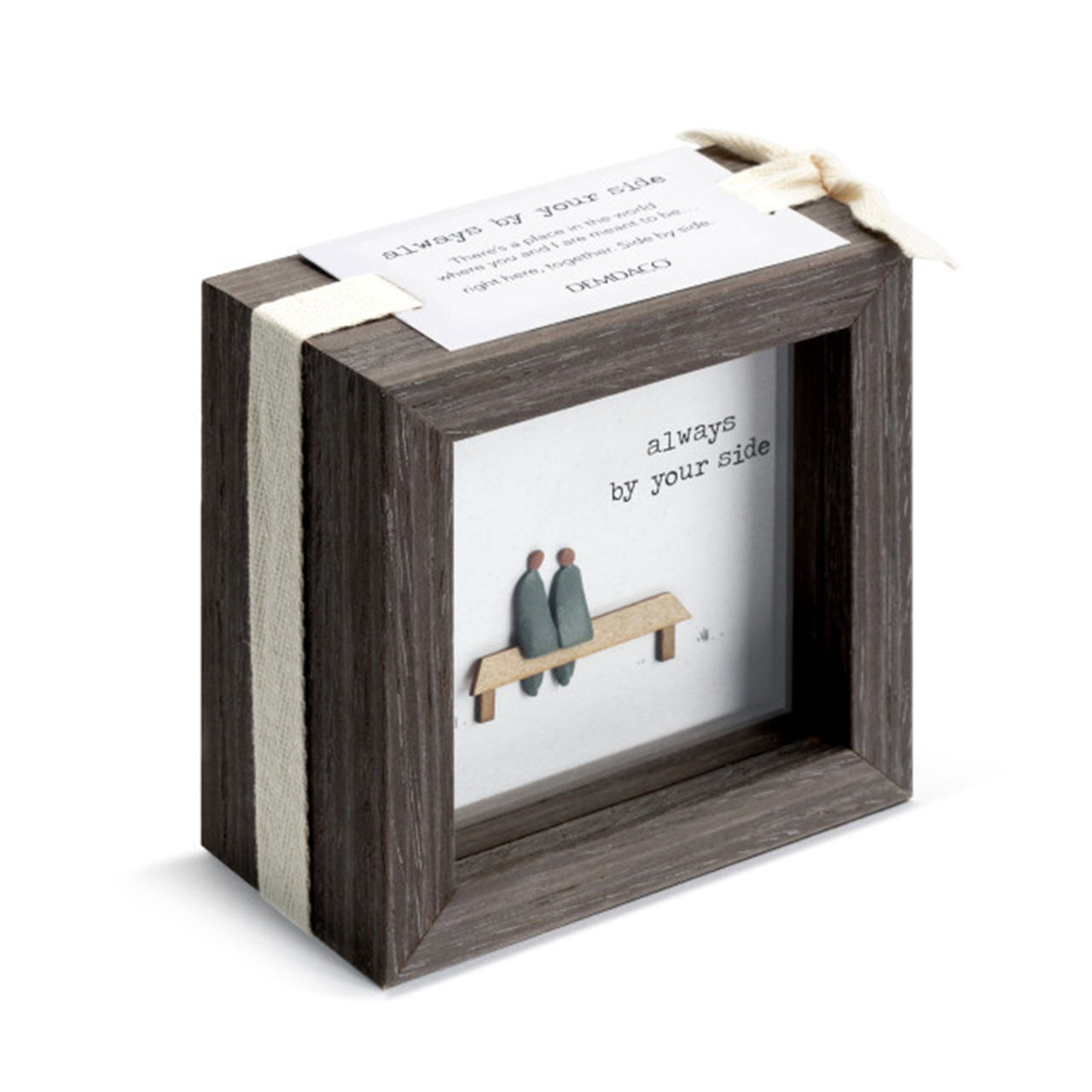 Packaging for the Always By Your Side Mini Plaque