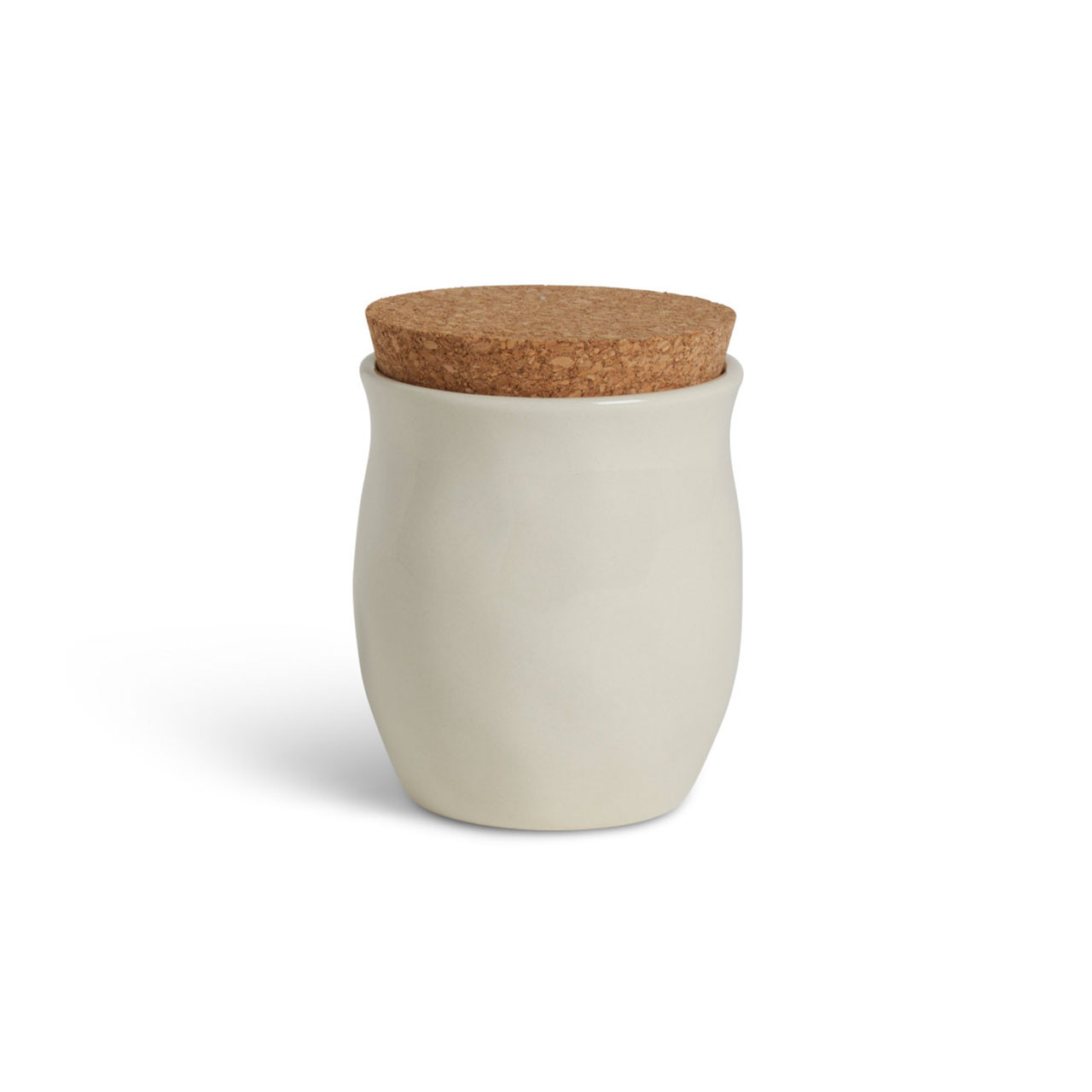 Back of the Grey Warm Heart Small Candle