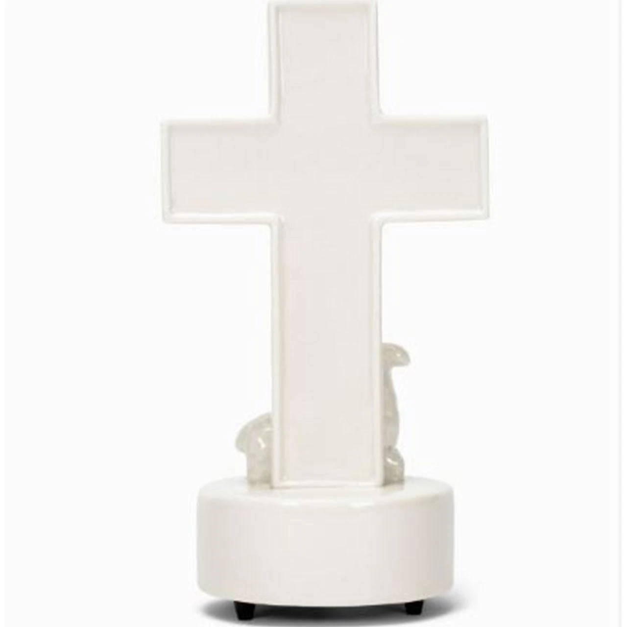 Back View of the Jesus Loves Me Baby Musical Cross