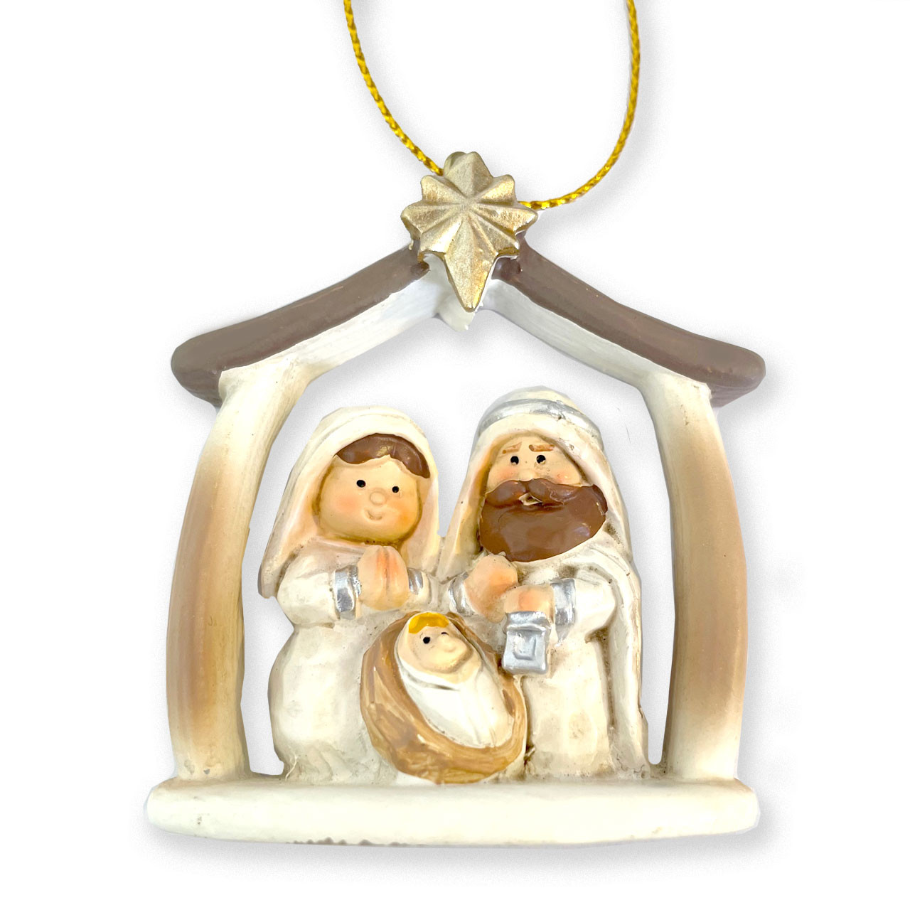 Childlike Holy Family Ornament