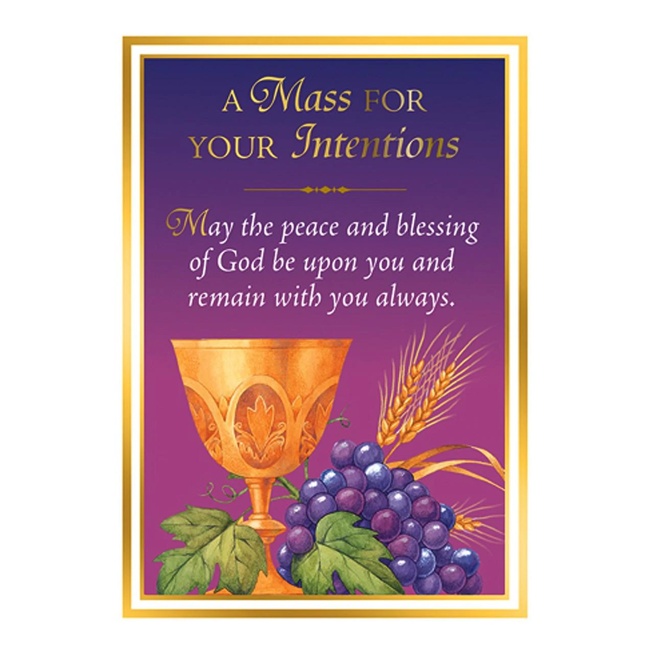 ME146 Mass Cards for Intentions /Box of 50