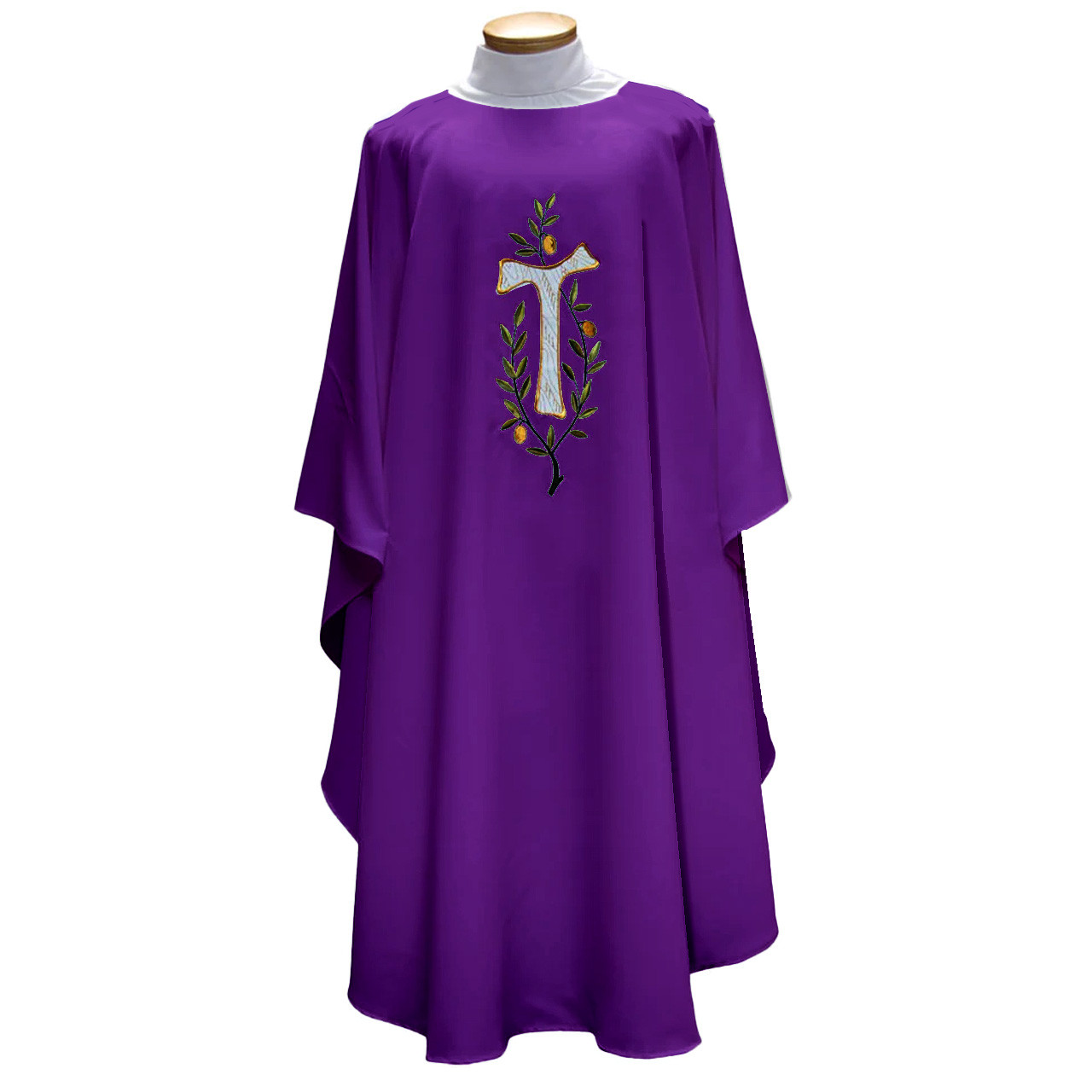 BV 2032 Chasuble with Tau Cross Purple