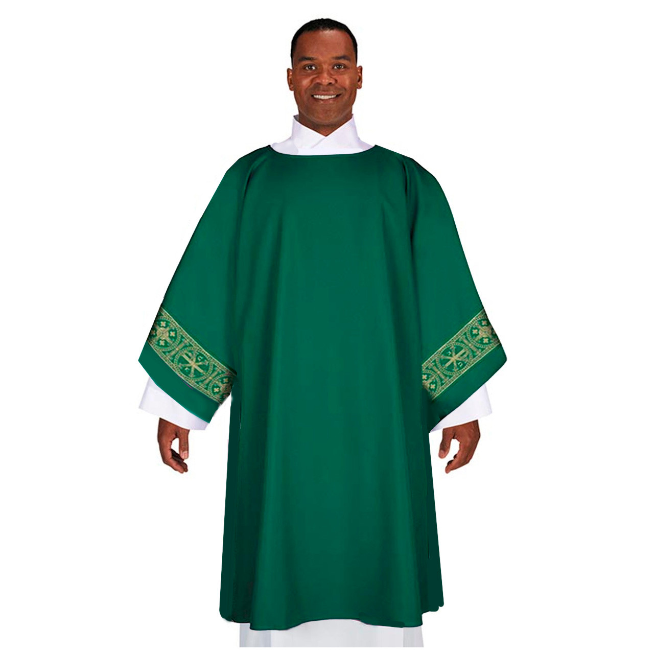 G4063 San Damiano Collection Dalmatic Green