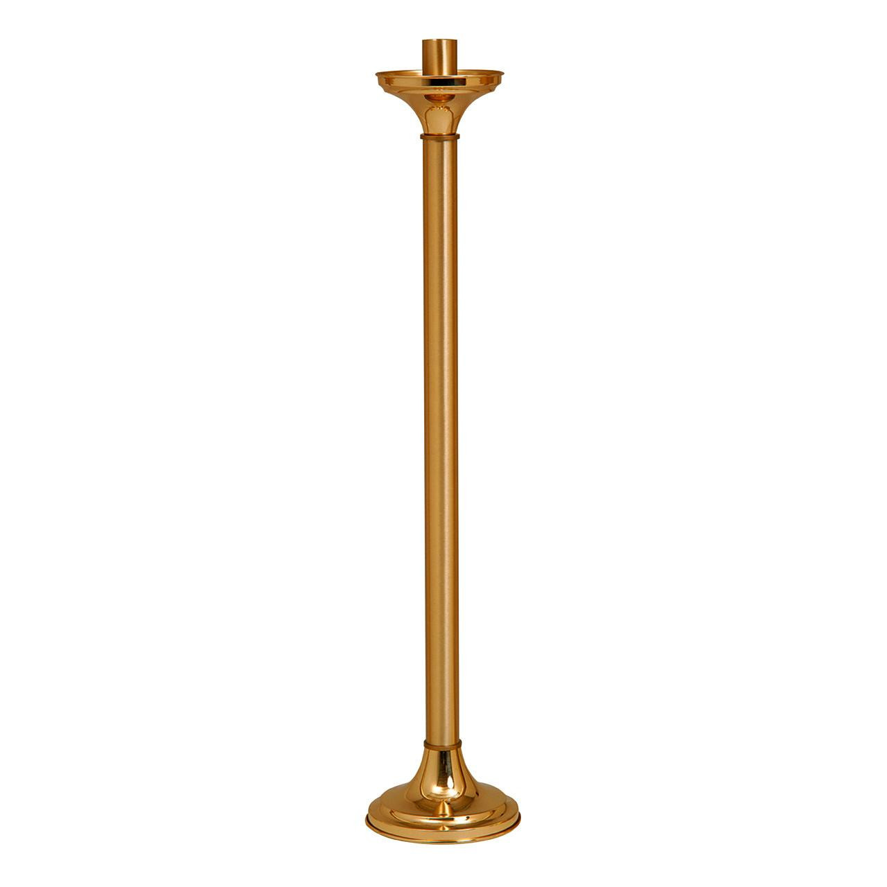 K95 Solid Brass Paschal Candlestick 42"H