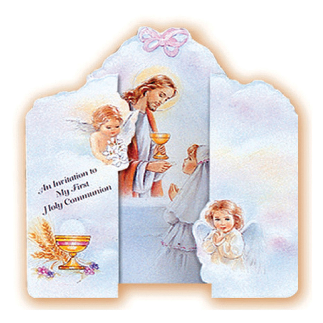 Invitations for Girls' First Communion Party