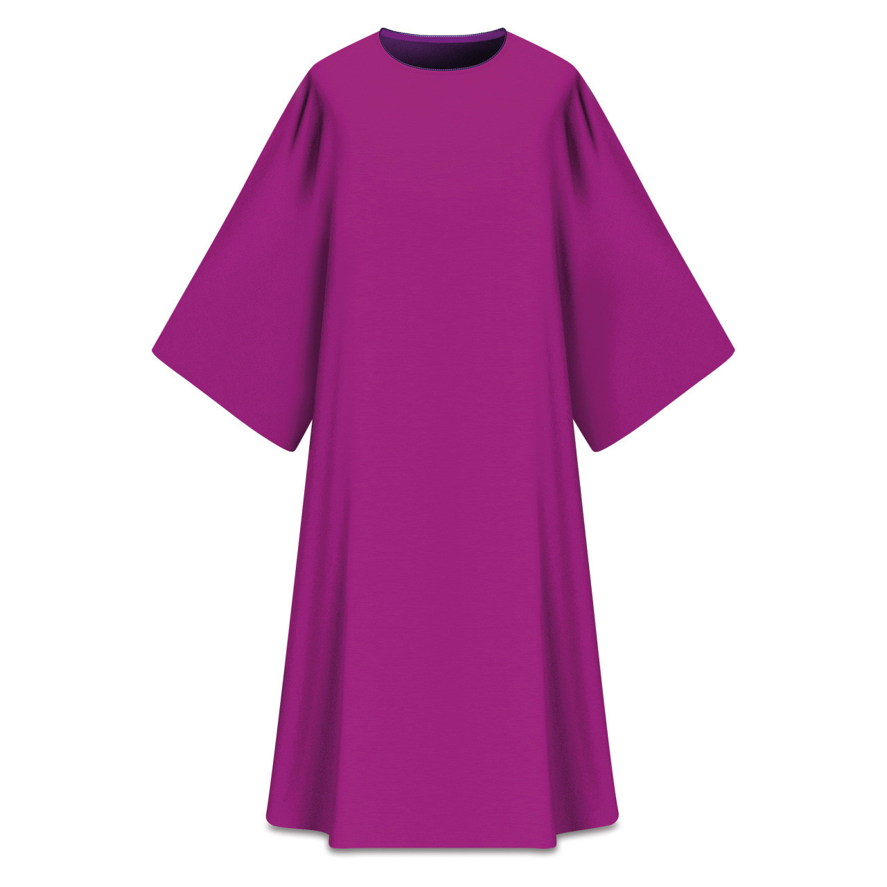 Assisi Plain Dalmatic in Elias Purple