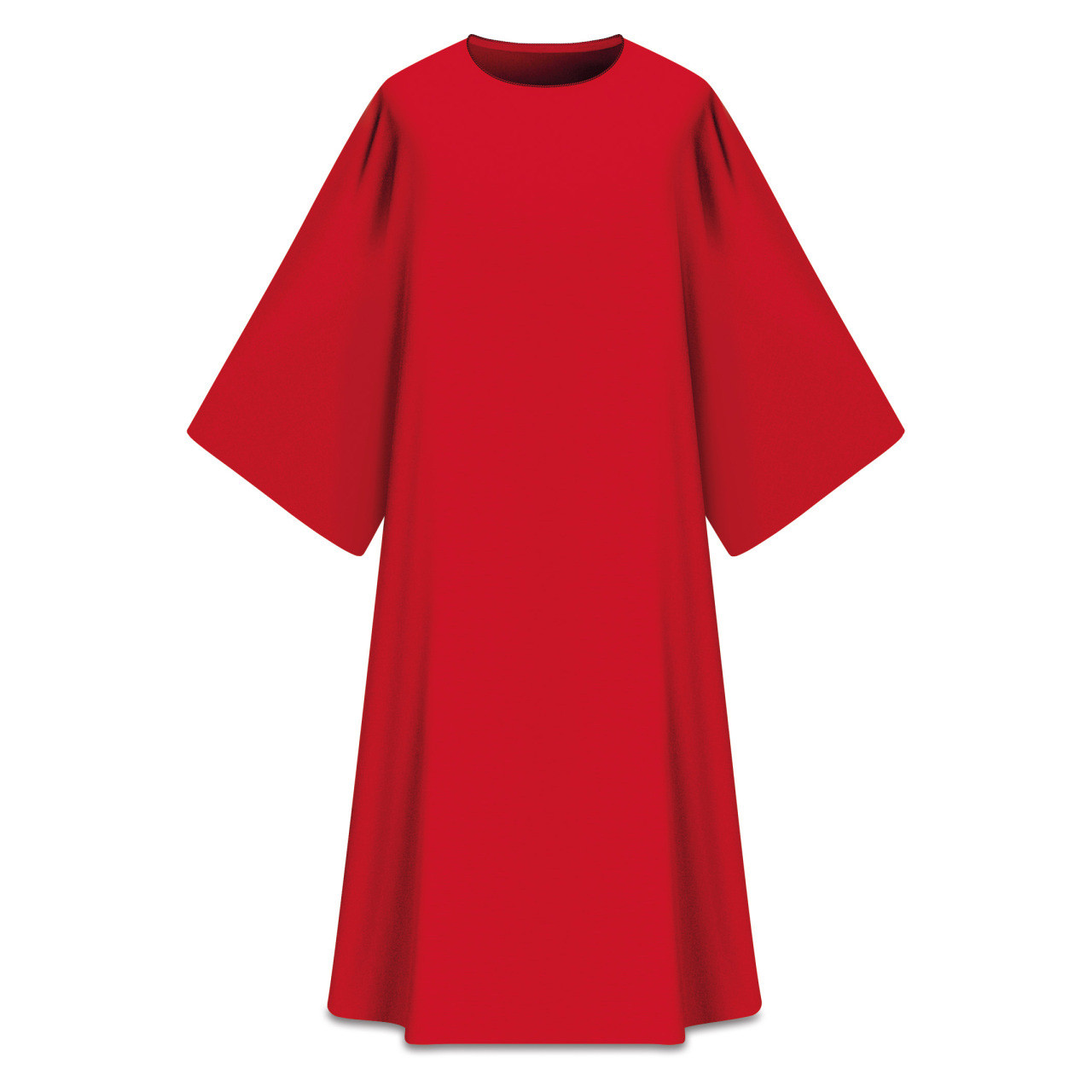Assisi Plain Dalmatic in Elias Red