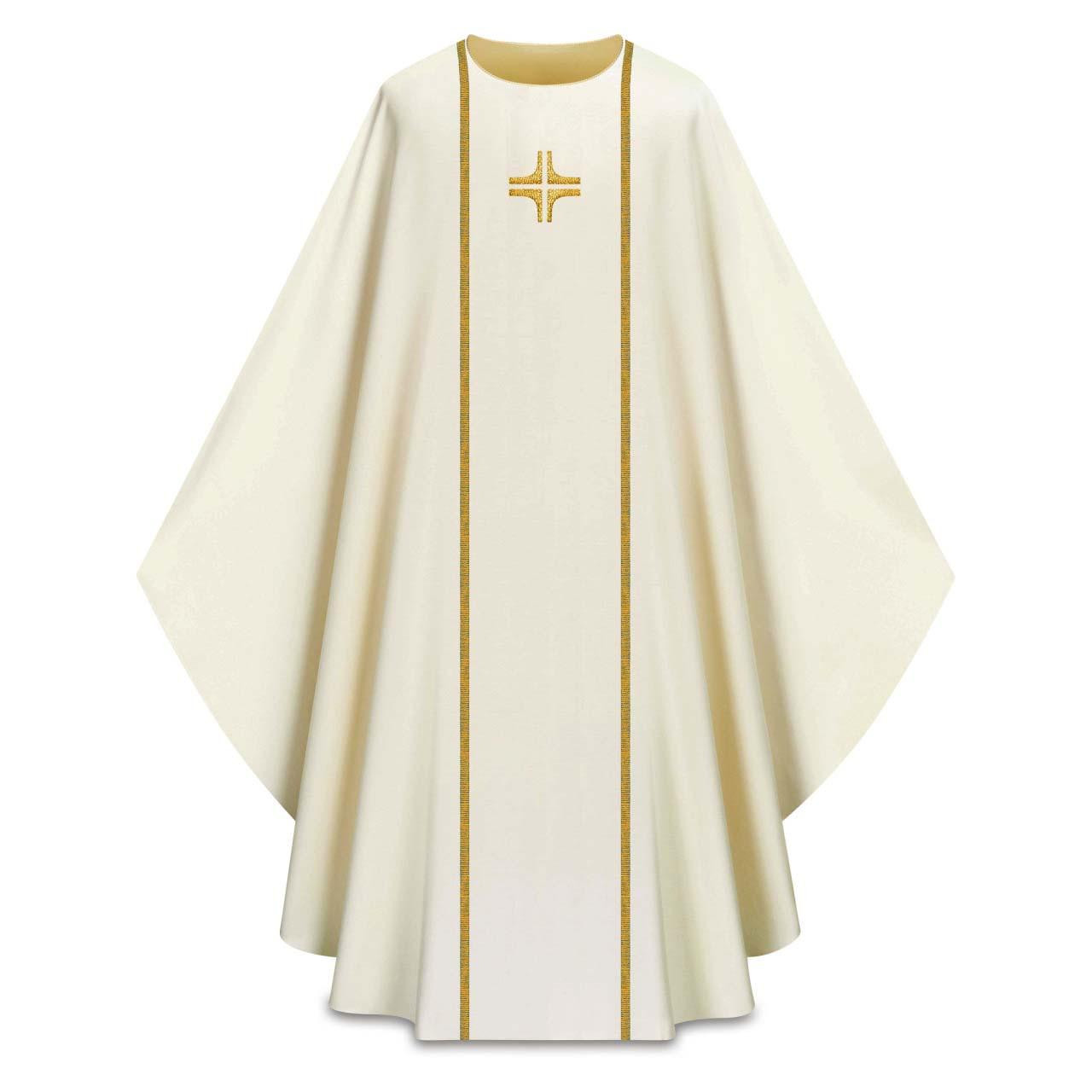 701031 Assis Chasuble Ecru