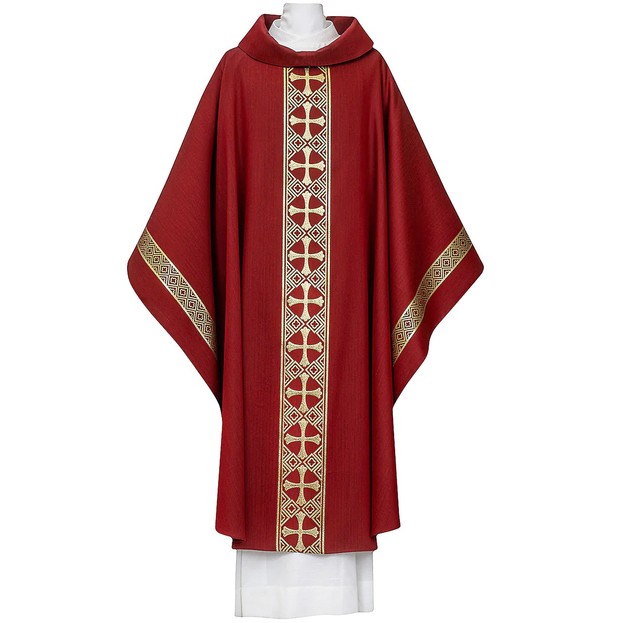 102-1371 Series Chasuble Red