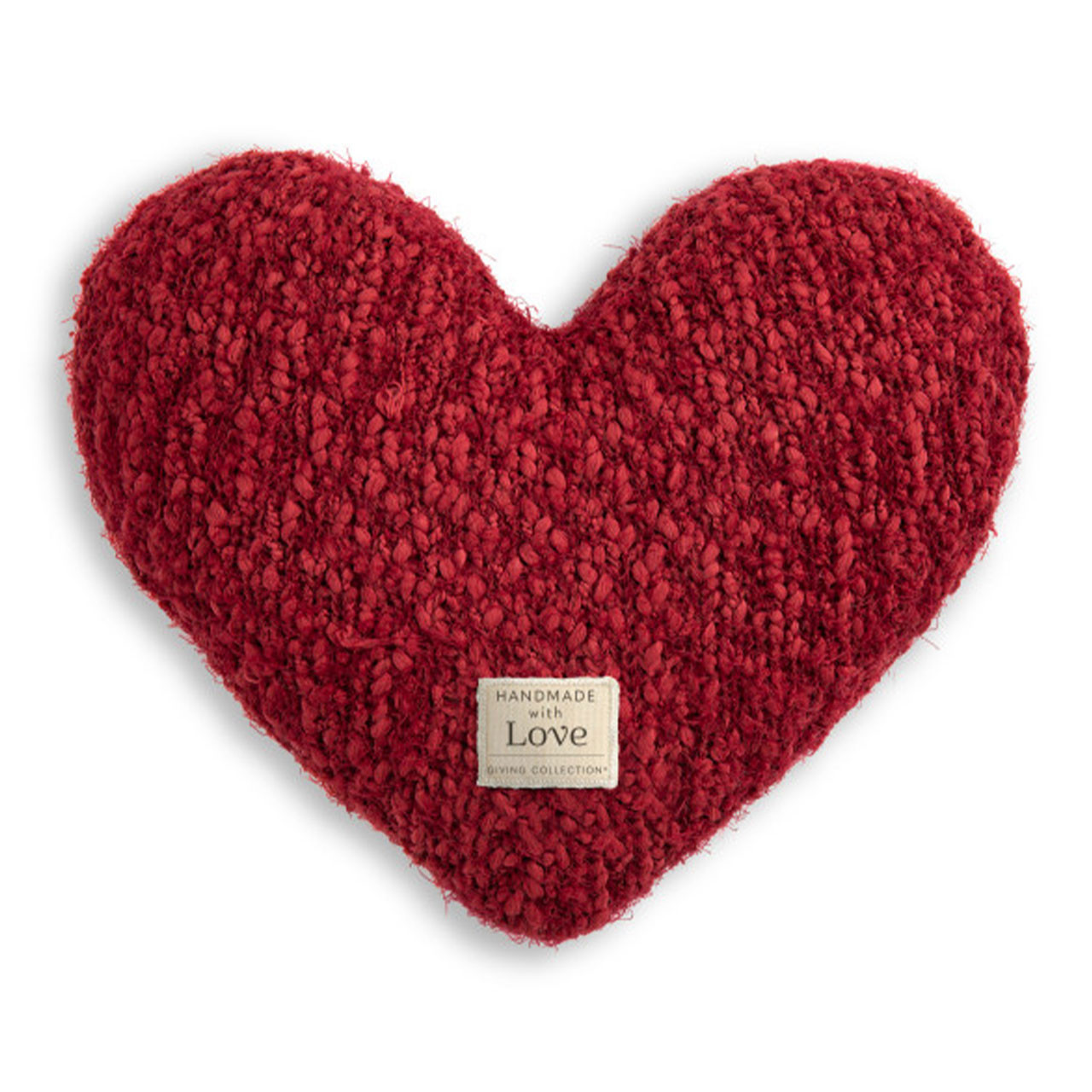 Red Weighted Heart Pillow