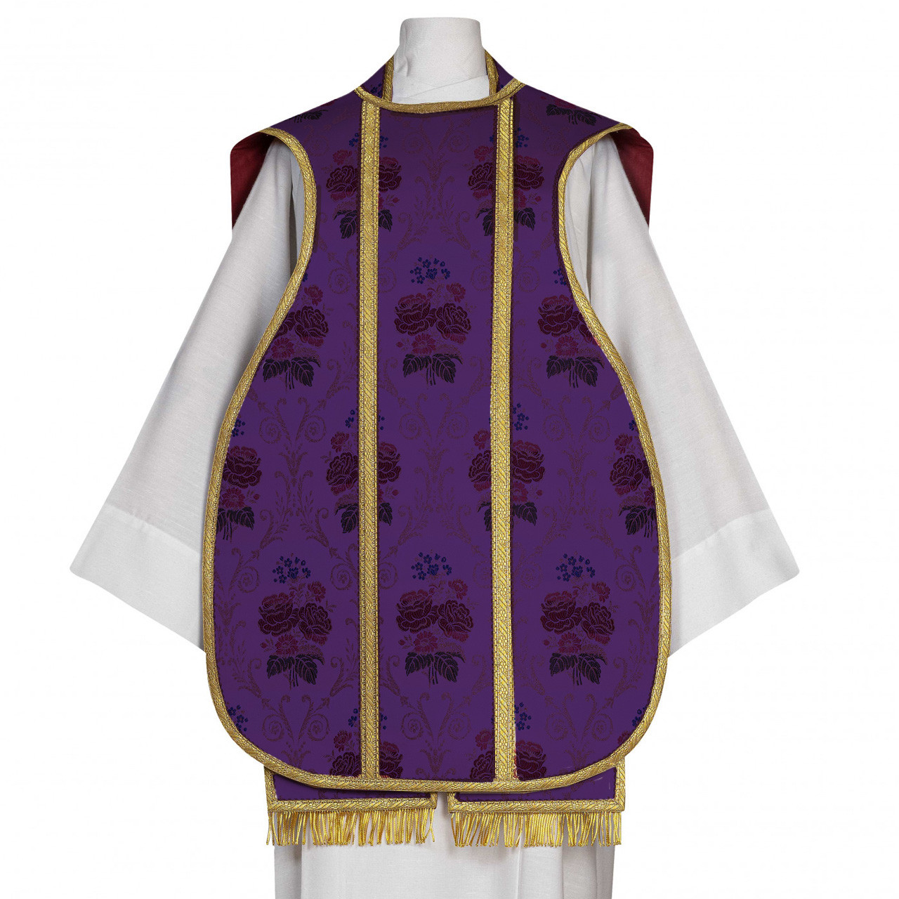 103 Traditional Roman Chasuble Purple