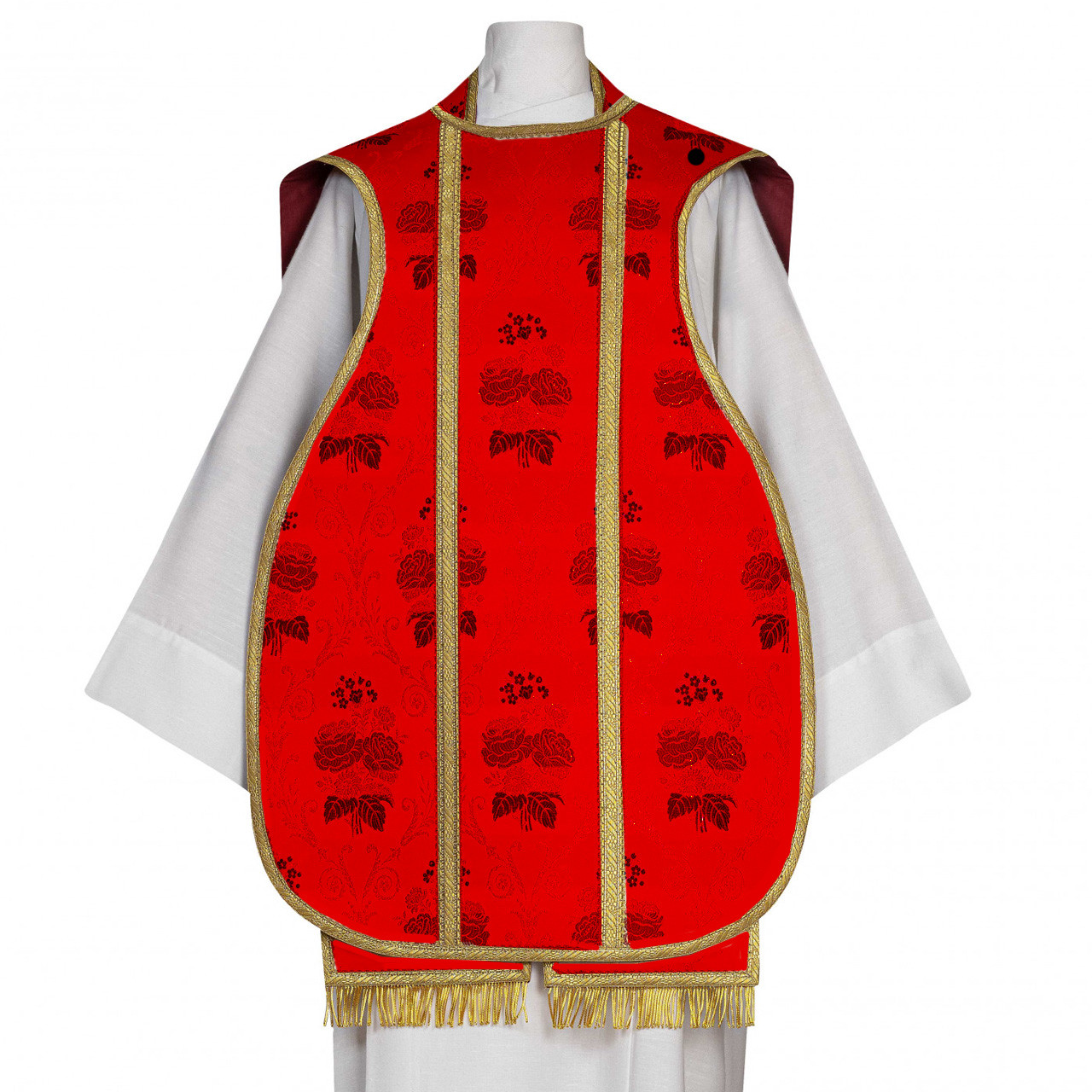 103 Traditional Roman Chasuble Red