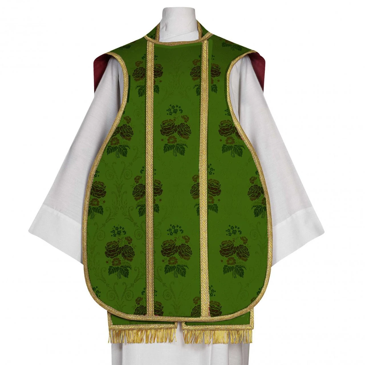 103 Traditional Roman Chasuble Green