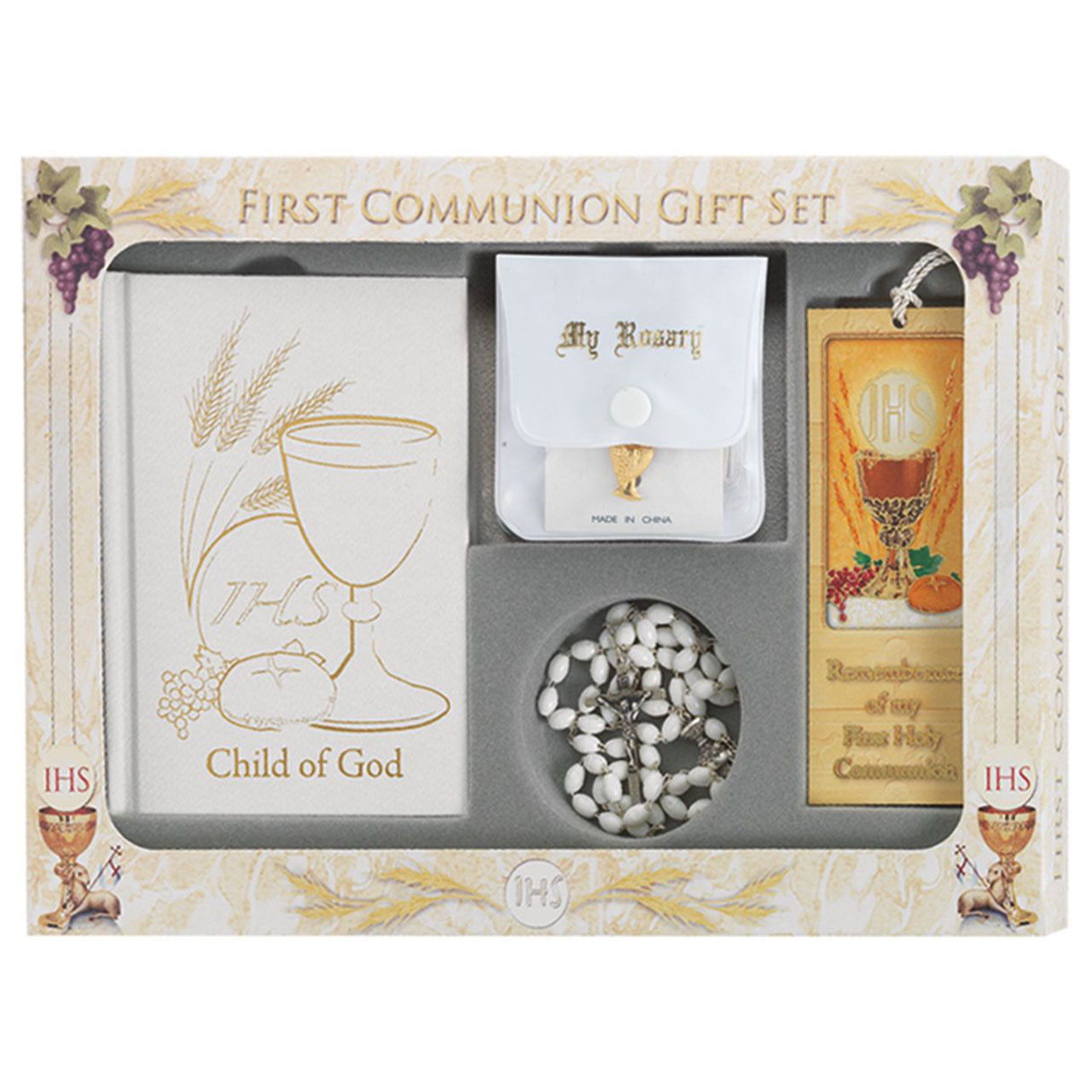 Girl First Communion Missal Gift Set