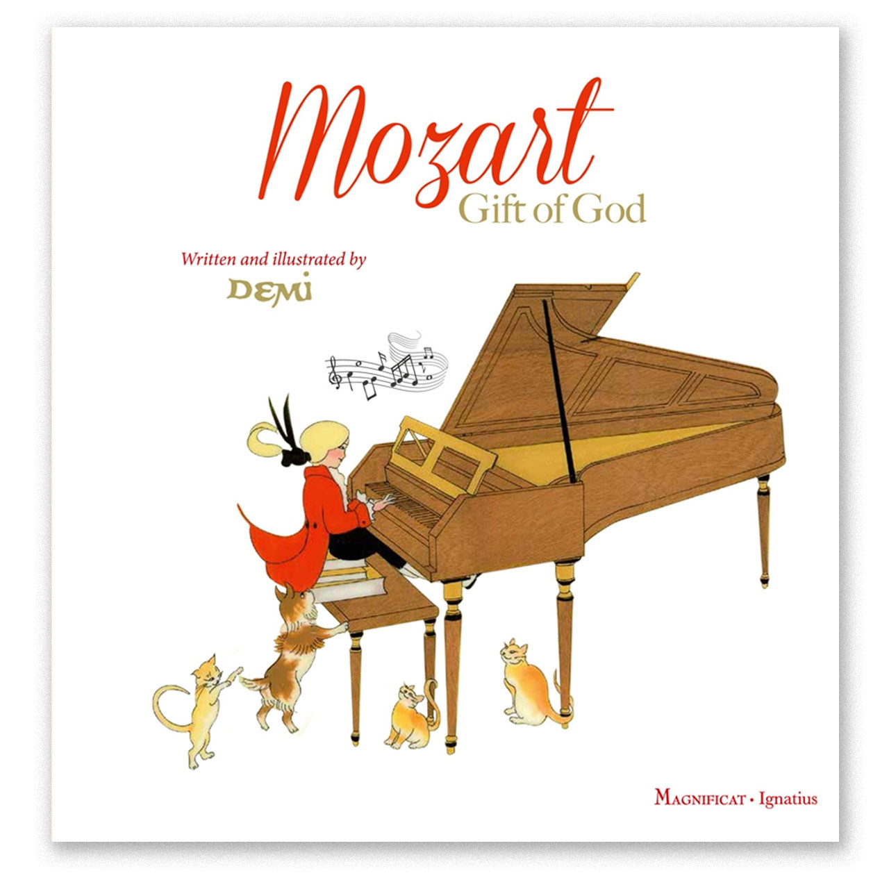 Mozart - Gift of God a hardcover children's book
