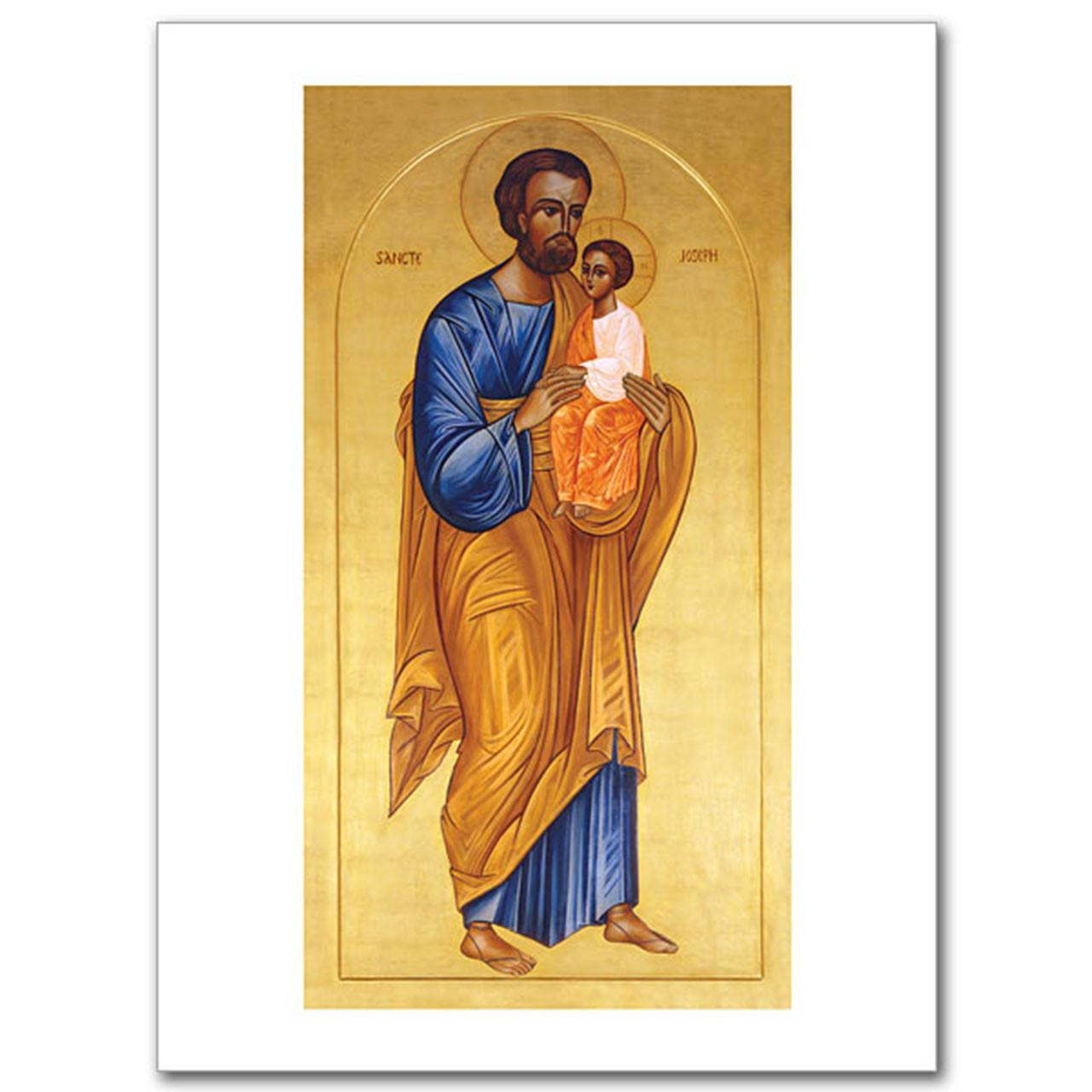 WCA6899 St. Joseph and Child Greeting Card