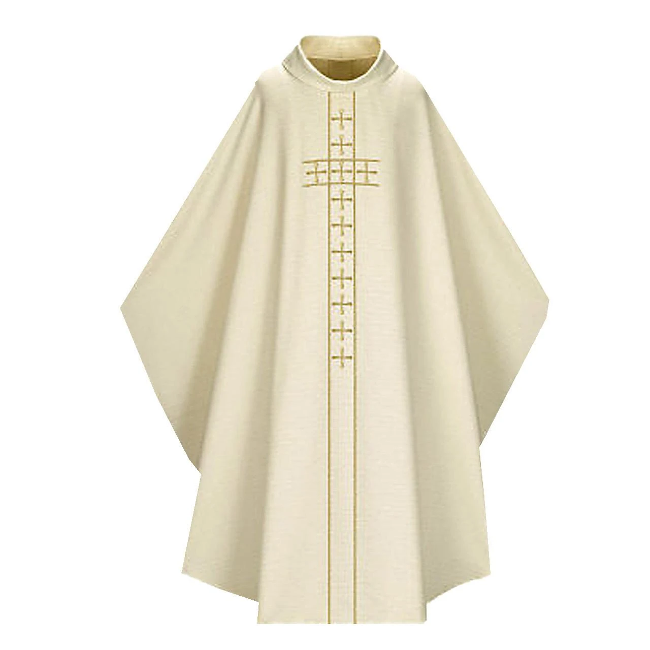 5089 Chasuble in Cantate White