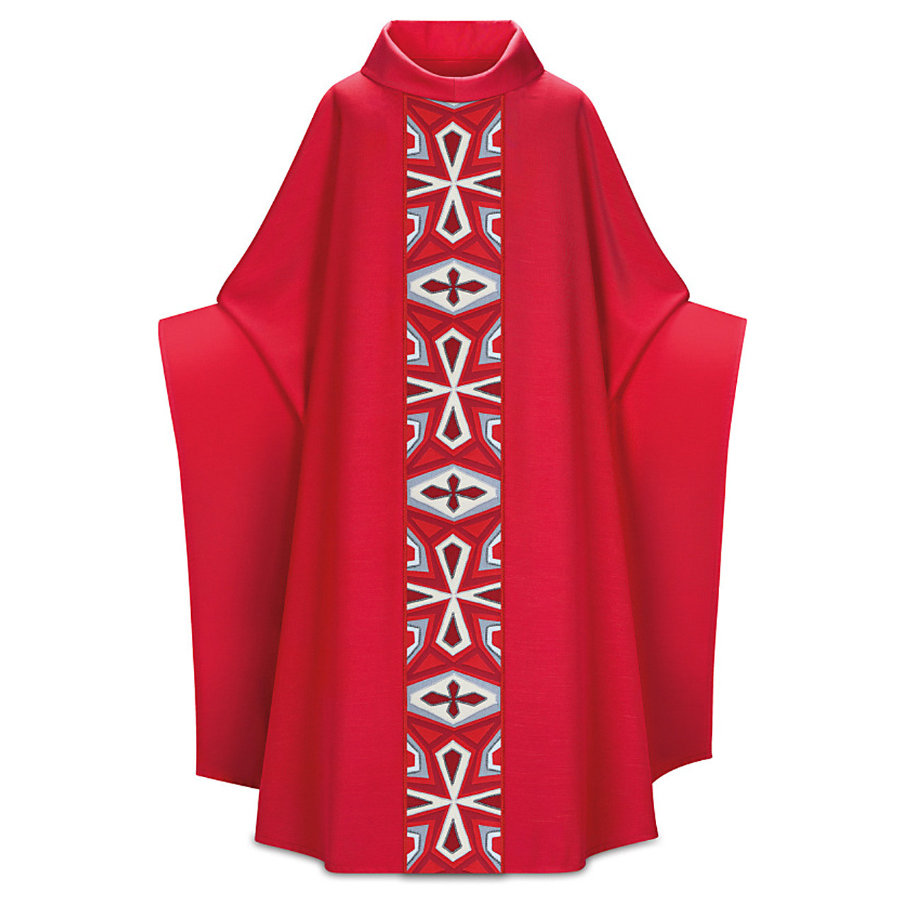 5328 Monastic Style Chasuble Red