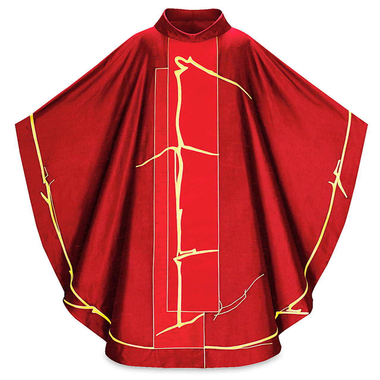 5097 Filo di Luce Chasuble Dark Red