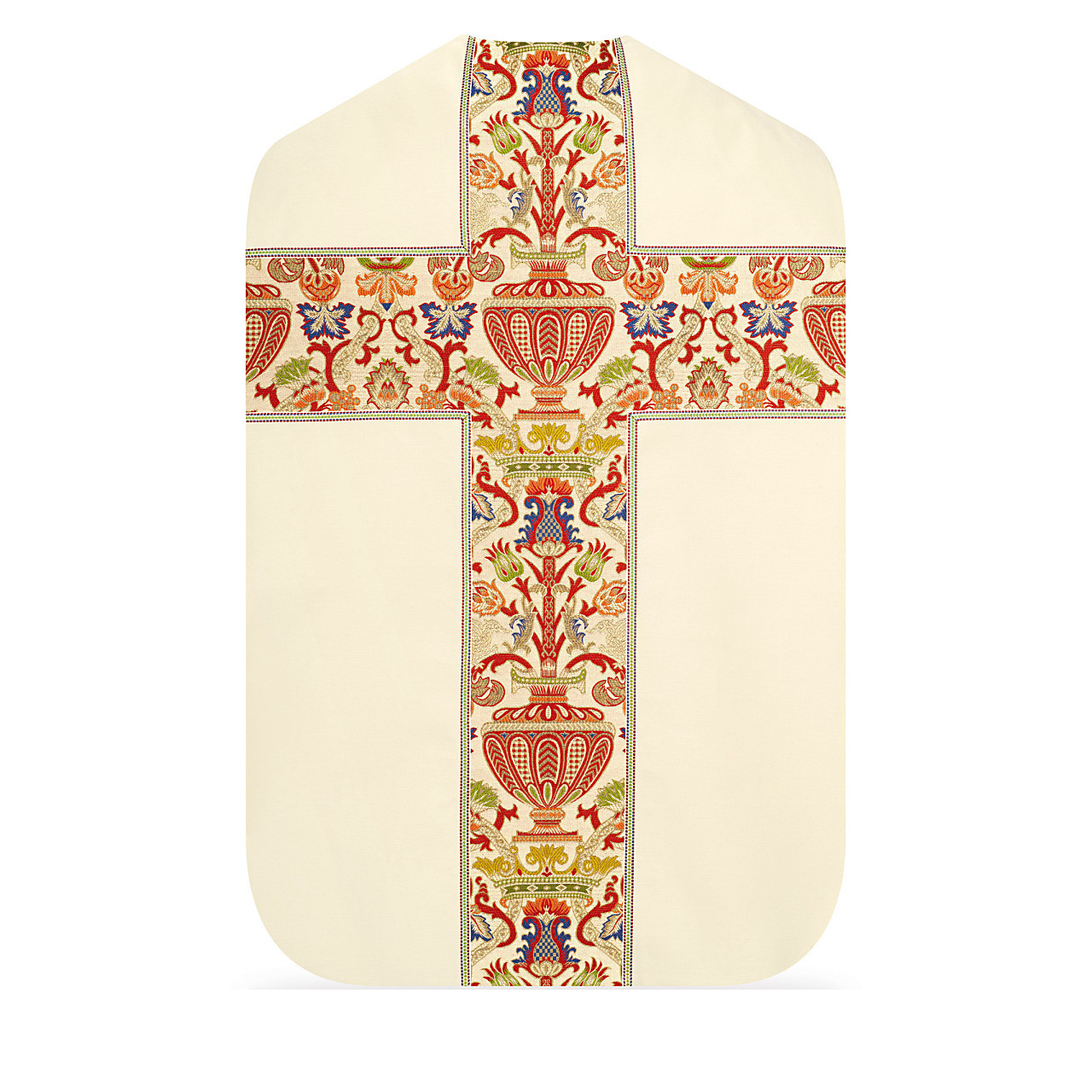 2749 Roman Chasuble with Regina Banding Back