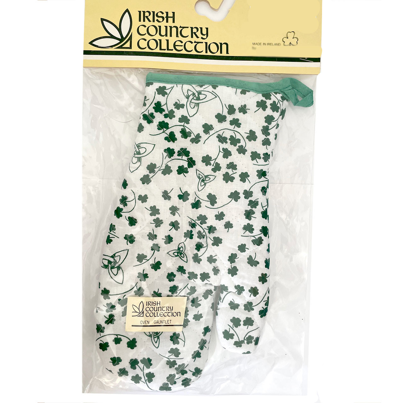 Shamrock & Trinity Irish Oven Mitt