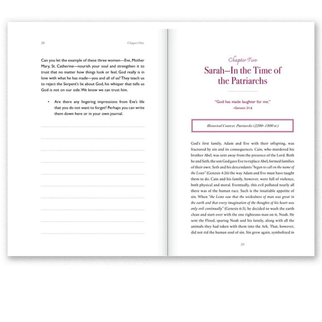 Inside pages of Whispers of Mary by Gayle Somers