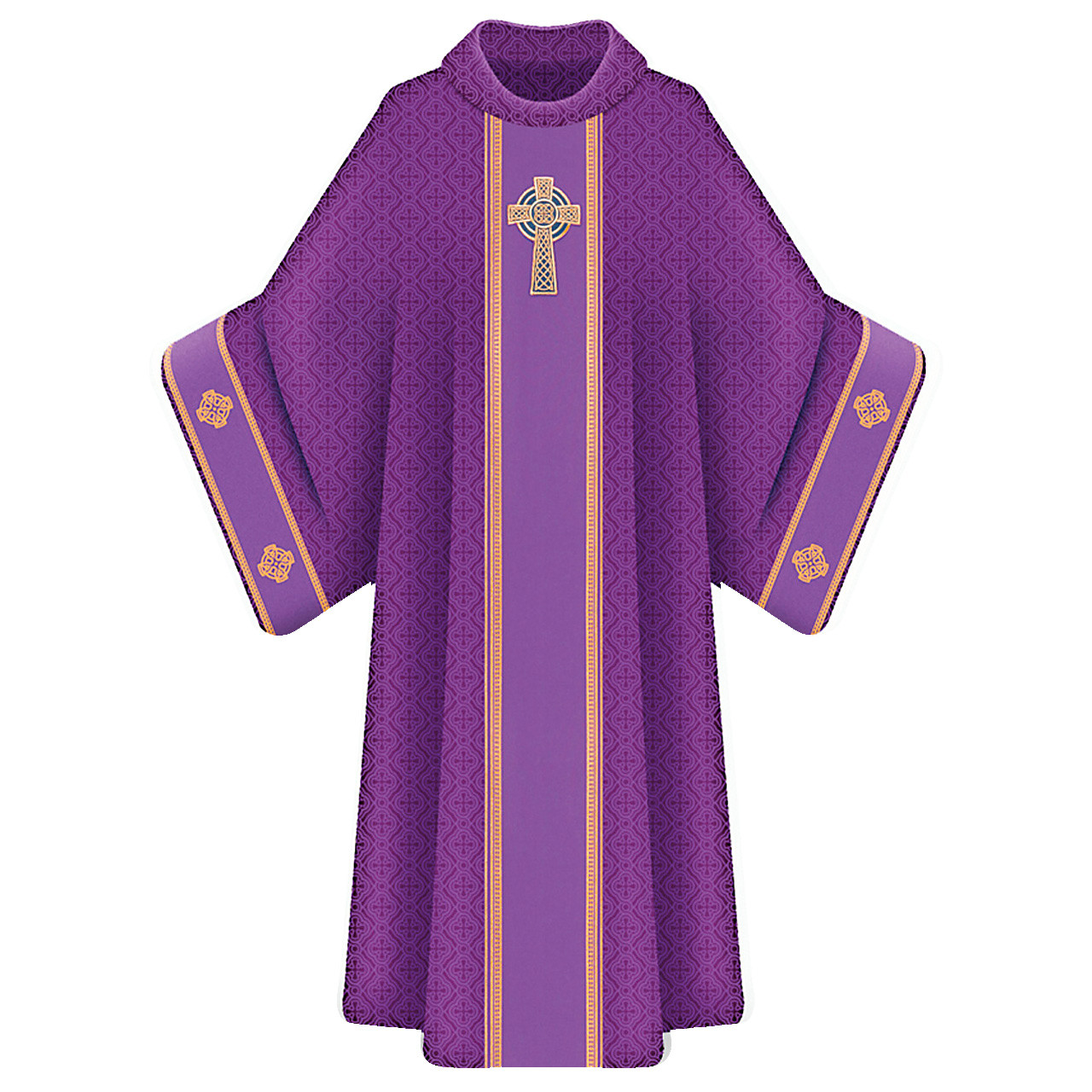 3858 Dalmatic in Celtic  Purple