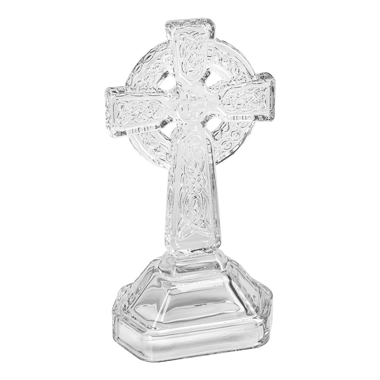 Freestanding Glass Celtic Cross