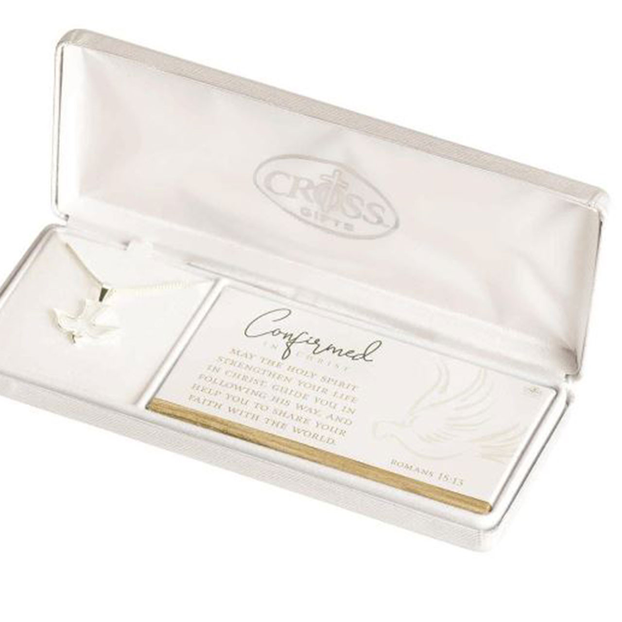 Boxed Confirmation Dove Necklace