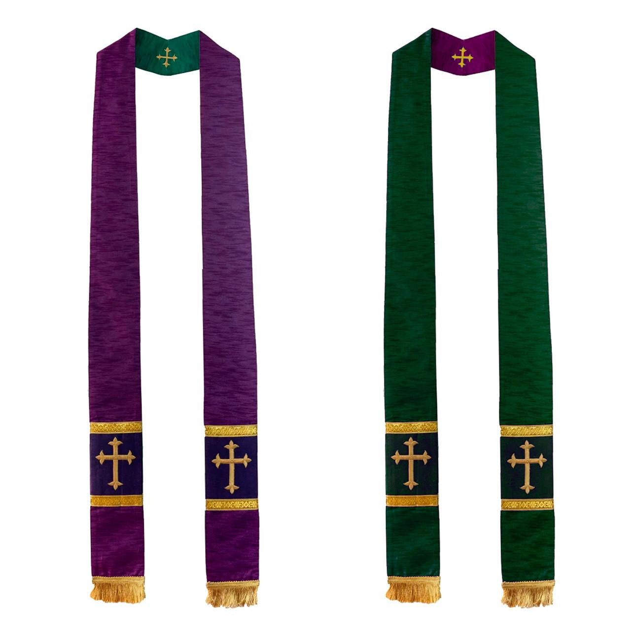 17650 Reversible Overlay Stole | St. Patrick's Guild