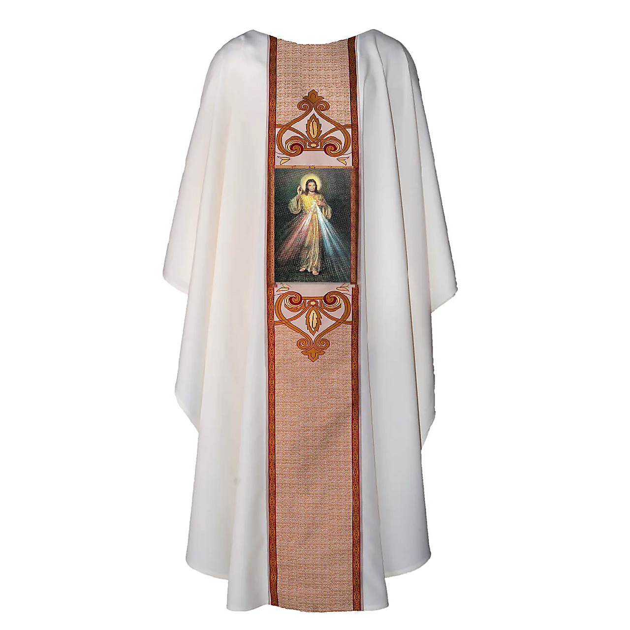 2390 Saints Chasuble with Cromo Images