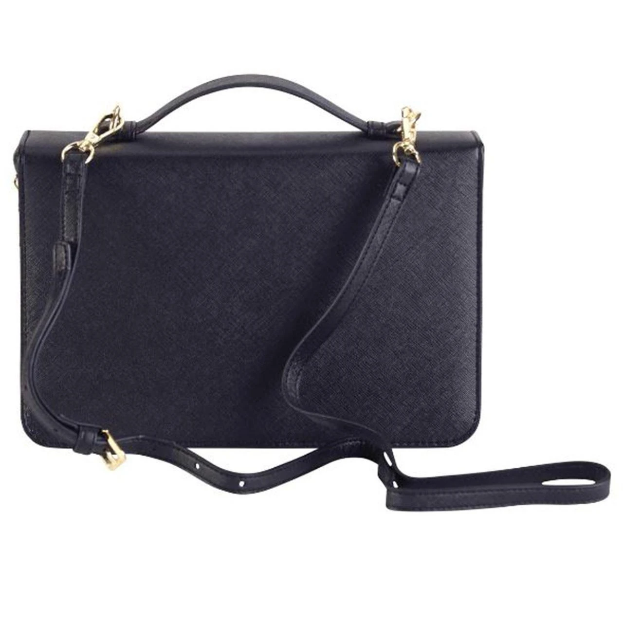 Back view of the Bible Cover with Carrying Strap