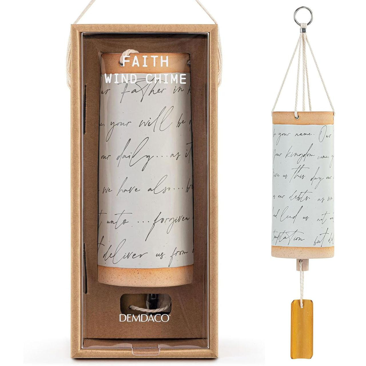 DEMDACO Faith Wind chime