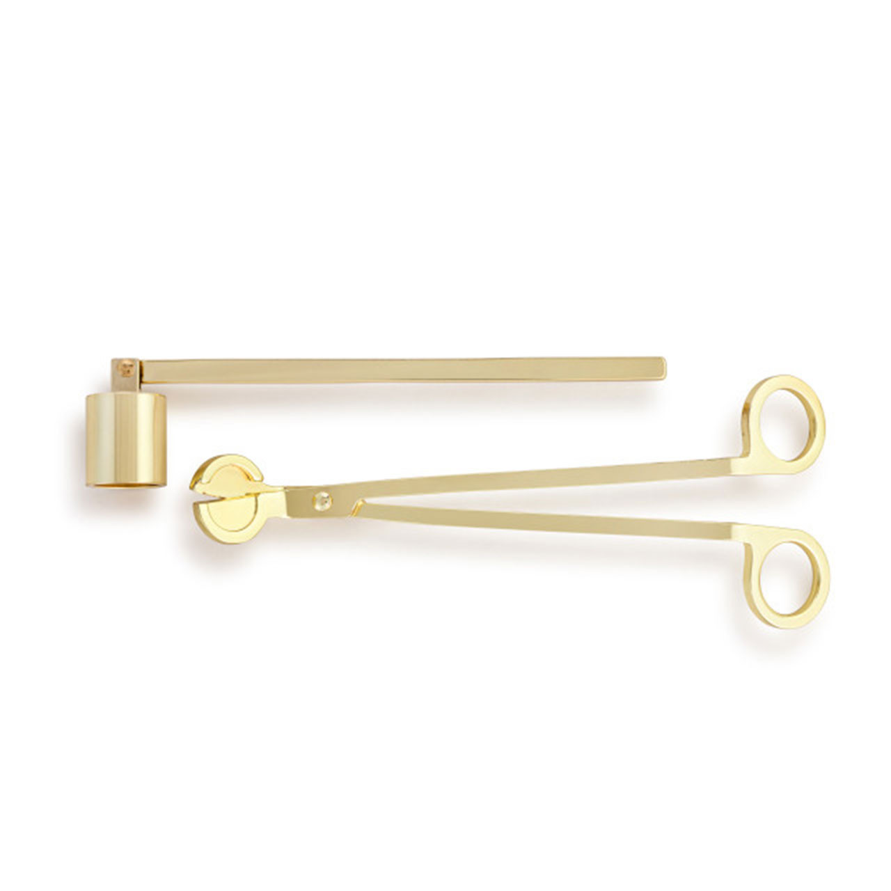 Detail of the DEMDACO Candle Snuffer and Trimmer Set