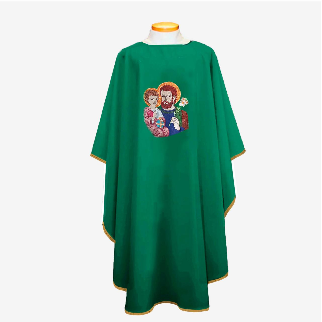 BV Saint Joseph Chasuble Kelly