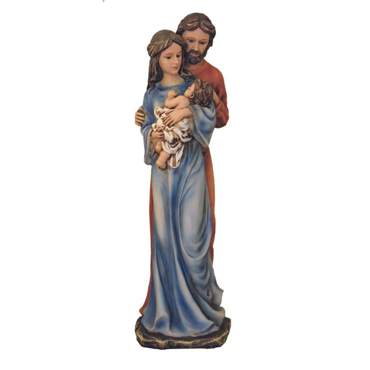 16IN Standing Holy Family Statue